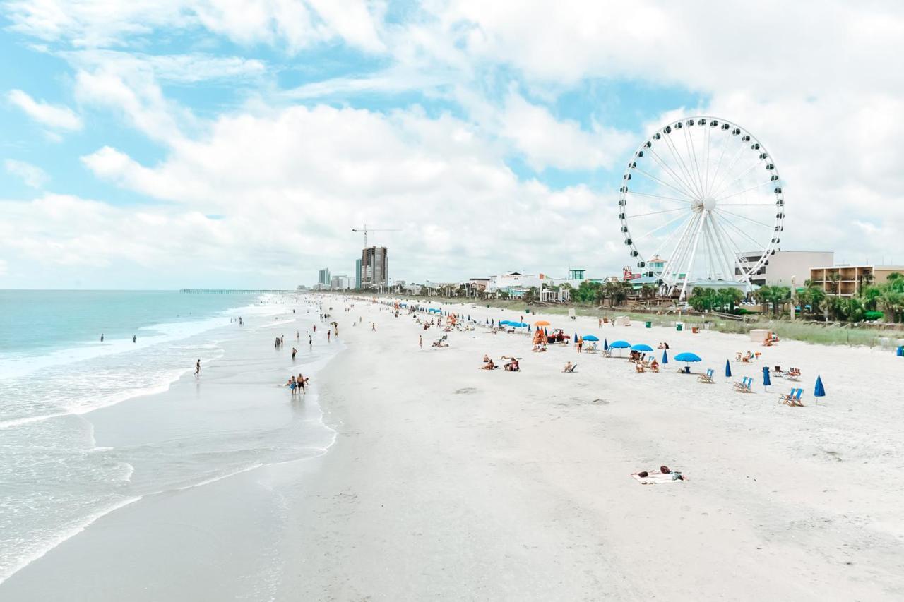 מירטל ביץ' Ocean Front Comfy Condo W/Kitchen, Sleeps 4, Snowbird Paradise מראה חיצוני תמונה